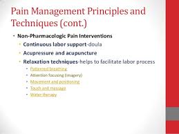 Pain Management During Labor