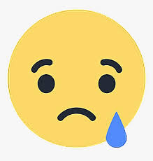 Emoji meaning a yellow face with closed eyes, frown, and a bead of sweat dripping from its forehead. Whatsapp Sad Emoji