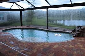 Superior Pools Open View Pool Cage With Super Screen And Protect Screws A Must Dream Pool Indoor Small Backyard Pools Dream Pools