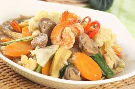 Resep Capcay Kuah Seafood Resep Masakan Masakan Indonesia Makan Malam