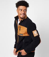 Timberland® Outdoor Archive Jacket - Men's Coats & Jackets in Black Wheat |  Buckle