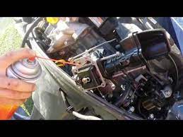 15 Minute Carburetor Cleaning Rebuild Yamaha 20hp Outboard 4 Stroke Outboard Boat Engine Yamaha Engines