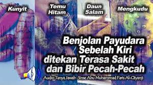 Payudara nyeri sebelah kiri bisa menjadi sinyal adanya penyakit di dalam tubuh wanita. Obat Youtube