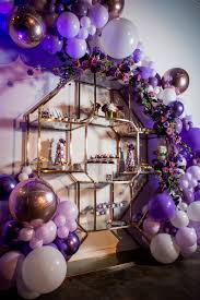Inquiry now for birthday party decorations services. This Fun And Festive Retirement Party Is Filled With Retirement Party Ideas For Women Purple Birthday Party Girl Birthday Decorations Backyard Birthday Parties