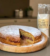 Mi piace averne sempre qualcuno da sgranocchiare in ogni mo. Torta Di Grano Saraceno Con Confettura Di Ribes Farine Zerbo
