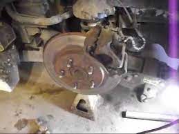 How To Replace Rear Brakes 2010 Dodge Grand Caravan Youtube
