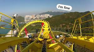 Virtual Roller Coaster Ride Wave Video