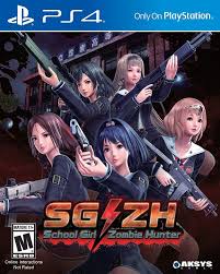 School Girl Zombie Hunter Game Cover Ps4 Zombie Hunter Ps4 Games For Girls School Girl