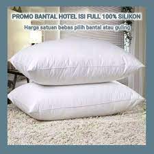 Harga murah cuman rp.55.000 jual bantal foto harga murah. Bantal Tidur Kepala Hotel Bintang 5 Isi Silikon Murah Shopee Indonesia