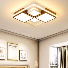 Three dimensional protruding patterns of geometric form decorate this lovely architecturally square chandelier. Modern Led Flush Mount Ceiling Light Acrylic Square Black And White Light Fixture For Bedroom Living Room