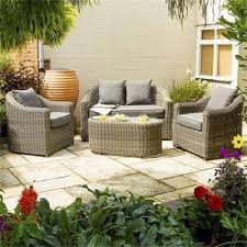 Turn your garden into something special with a sofa set. Garden Lover Luxury Rattan Sofa Set Natural Weave Garden Furniture And Garden Building Specialists Heritage Gardens