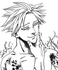 Seven Deadly Sins Ban Acting As Cool As Ever Even When A Blade Just Went Through Him Seven Deadly Sins Anime Exorcist Anime Blue Exorcist Anime