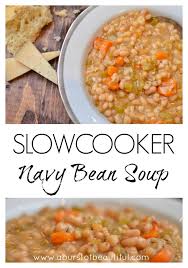 Slow Cooker Navy Bean Soup Recipe