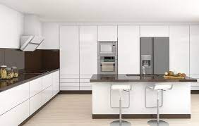 Slice & dice like a pro 35 Beautiful White Kitchen Designs With Pictures Modern White Kitchen Cabinets White Modern Kitchen Modern Kitchen Interiors