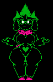 Fem Ralsei by Koplopbop -- Fur Affinity [dot] net