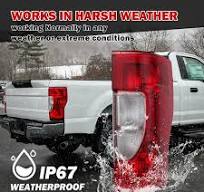 Amazon.com: Halogen Tail Light Assembly For Ford F250 F350 ...