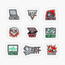 Among Us Hd Pack 2 3 Sticker By Mattxc Redbubble In 2020 Stickers Preppy Stickers Tumblr Stickers