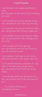 I Can Promise Funny Wedding Vows Love Poems Wedding Wedding Vows To Husband