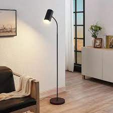 lampa stojaca karoli elastyczne ramie czarna vloerlamp vloerlampen woonkamer moderne staande lampen