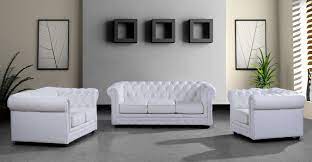 Paris 3 Modern White Leather Sofa Set Vg 2371 Paris Mybestfurniture Com Modern White Leather Sofa White Leather Sofas White Sofa Set