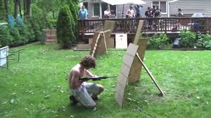 Airsoft is a competitive team shooting sport in which participants eliminate opposing players by tagging them out of play with spherical plastic projectiles launched via replica air weapons called airsoft guns. Backyard Ideas Backyard Airsoft War