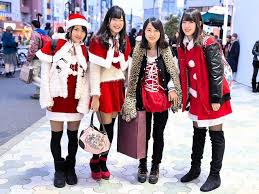 Harajuku Christmas Girls Harajuku Fashion Street Japanese Street Fashion Fashion