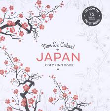 25 japanese themed detailed pages to color with geishas, samurai, japanese art, nature, animals, dragons, architecture and more. Amazon Com Vive Le Color Japan Adult Coloring Book Color In De Stress 72 Tear Out Pages 9781617691812 Abrams Noterie Books