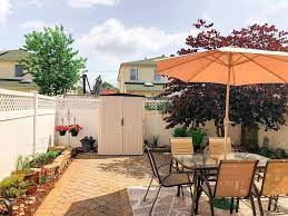 Remove clutter around your small patio by using furniture with hidden storage. The Top 63 Small Backyard Ideas Landscaping And Design