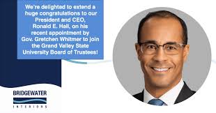 Congratulations to Ron Hall, president and CEO of Adient JV Bridgewater  Interiors