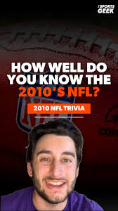 How much do you know about the 2010 NFL? Comment below how many you guessed  right 👇, #nfltrivia #sportstrivia