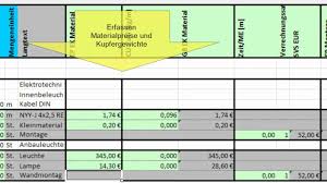 Wie sie als privater bauherr für jedes einzelne gewerk selbst ein professionelles. Gaeb Leistungsverzeichnis Mit Excel Kalkulieren