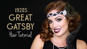 I threw it together on a whim of experimentation on whitney, my daughter's fabulous kindergarten art teacher. 1920s Great Gatsby Hair Tutorial Youtube