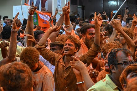 Narendra Modi's BJP wins election in West Bengal for the first time | India | The Guardian