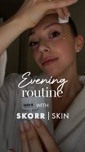 Curious about a SKORR GLOW evening routine? 🌙 Jamie shows how to care for  your skin before bedtime for a refreshed, revitalized glow!, #SkorrGlow  #EveningRoutine #NightSkincare #HealthySkin”