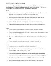 Chapter 13 Cardiovascular System 13 1 Introduction