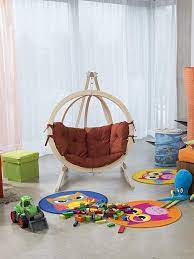 byer of maine globo kids chair stand terracotta agora kids hanging chair kids chairs kids hammock