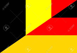 Alphabetisch sortiert sind dies die angrenzenden länder: Belgien Deutschland Nachbarlander Halfte Flaggensymbol Lizenzfreie Fotos Bilder Und Stock Fotografie Image 74874569