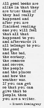 Ernest hemingway's 20 quotes on writing. Hemingway Book Quotes Writing Quotes Reading Quotes