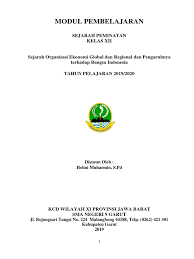 Organisasi yang mengatur perdagangan pada awalnya dikenal sebagai general agreement on tariffs and trade (gatt) yang berdiri pada tahun 1947. Bahan Ajar 2 Workshop