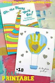 Oh The Places You Ll Go Handprint Keepsake Printable Dr Seuss Crafts Seuss Crafts Dr Seuss Activities