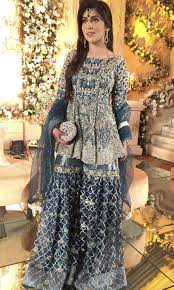 Brides Sister Wearing Ahmad Sultan At The Barat Pakistani Wedding Dresses Wedding Dresses For Kids Wedding Dresses For Girls