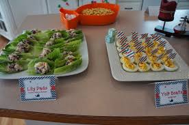 Something Yummy For Your Tummy Fishing Themed Baby Shower