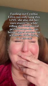 I’m speechless! Cynthia Erivo is INCREDIBLE! #wickedthemusical #wickedmovie  #cynthiaerivo