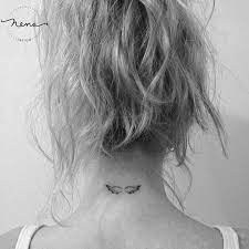 20 Most Lovely And Eye Catching Angel Wing Tattoos Idea On Neck Page 12 Of 27 Trendy Elves Wings Tattoo Tattoos Subtle Tattoos
