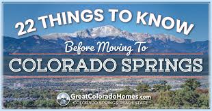 The cost of living in colorado springs, colorado (co) is lower model that takes into account some of the major personal consumption categories such as healthcare, transportation, housing, education and food, in addition to the average colorado springs annual salary, sales tax rates and the regional. 22 Things To Know Before Moving To Colorado Springs