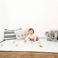 Baby Care Play Mat Haute Collection Large Nordic Trails Morning Fog W Arrows Play Mat For Infants Non Toxic Baby Rug Cushioned Baby Mat Waterproof Playmat Reversible Pricepulse