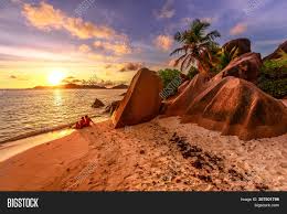 So, if you'd like to obtain these outstanding images about (baltic brown granite), simply click save icon to save these shots to your computer. La Digue Seychelles Image Photo Free Trial Bigstock
