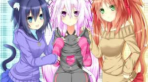 If there is no picture in this collection that you like, also look at other collections of backgrounds on our site. Cute Neko Girls Wallpaper Cute Neko Anime Girl 1920x1080 Download Hd Wallpaper Wallpapertip