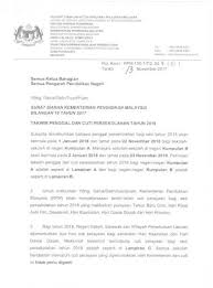 Kalender cuti 2017 jadual cuti umum di malaysia. Takwim Cuti Sekolah 2017