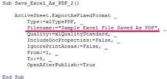 Macro That Saves Excel File As Pdf Excel Pdf Save